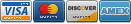 כרטיס אשראי | מאובטח PCI DSS | מסוג: Visa / Mastercard / AMEX בלבד